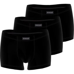 TOM TAILOR - maat S - Colorado - Heren Boxer Multipack - 3 Pack - Zwart