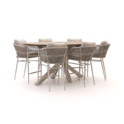+ 15% kassakorting | Bellagio Mineo/ROUGH-Y Ellips 240cm barset 7-delig - Laagste prijsgarantie!