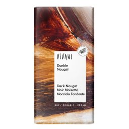 Vivani Pure Chocolade Nougat Reep