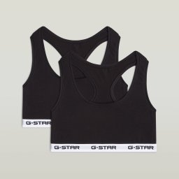 Racerback Bralette Set van 2 - Meerkleurig - Dames