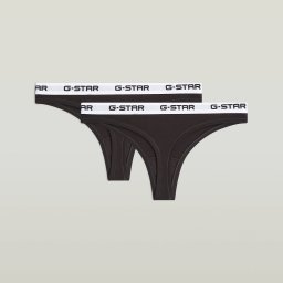 String Set van 2 - Zwart - Dames