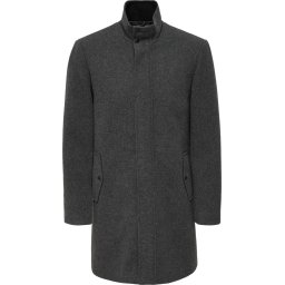 ONLY & SONS - Maat L - ONSDEVON HIGHNECK WOOL COAT OTW Heren Jas