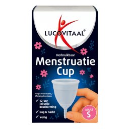 Lucovitaal Menstruatiecup Maat S