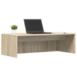 vidaXL Wandbureau Sonoma Eiken 100 x 45 x 30 cm Bewerkt hout