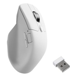 Keychron M6 draadloze 8K muis wit