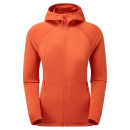 Montane W Protium Lite Hoodie saffron red - Hoodie S