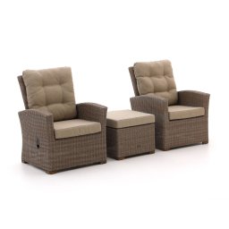+ 15% kassakorting | Intenso Mazzano lounge balkonset 3-delig - Laagste prijsgarantie!