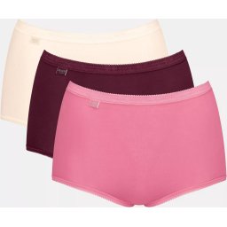 Sloggi - Maat 38 - Basic+ Maxi C3P Dames Onderbroek