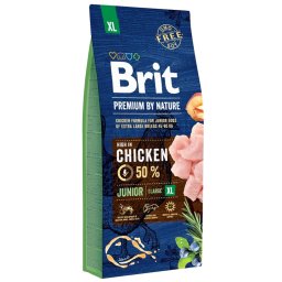 15 kg Brit Premium by Nature Junior xl droog hondenvoer