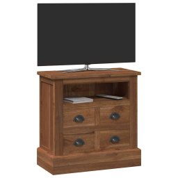 vidaXL Opbergkast met lade Naturel 60 x 30 x 60 cm Massief Teakhout