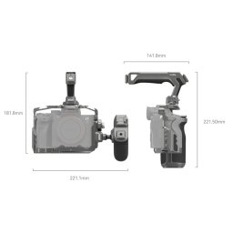 SmallRig 4539 Hawklock Cage voor Sony A7R V, 7 IV, 7S III