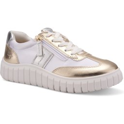 Tamaris - maat 40 - COMFORT Essentials Dames Sneakers - GOLD/SILVER