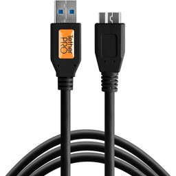 TetherTools TetherPro USB 3.0 To Micro-B 1' (30cm) Black