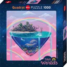 Tiny Worlds - The Dolphins Puzzel (1000 stukjes)