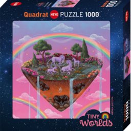 Tiny Worlds - The Unicorns Puzzel (1000 stukjes)