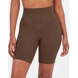 Spanx - Maat L Power Series - Power Short - Kleur Chestnut Brown (Donkerbruin)