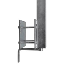 vidaXL 2-delige Rollerboegsteunenset voor boottrailer 59-84 cm