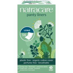 Natracare Panty Liners Long Inlegkruisjes