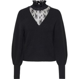 ONLY - Maat L ONLKIRA L/S HIGHNECK PULLOVER KNT Dames Trui