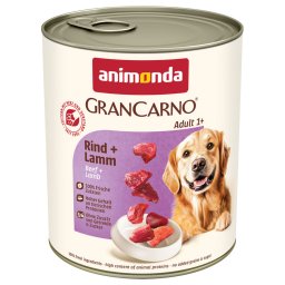 12x800g Original Adult Adult: Rund & Lam animonda GranCarno Hondenvoer