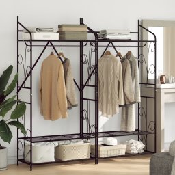 vidaXL Open Kledingkast 2 st 78 x 36 x 158 cm