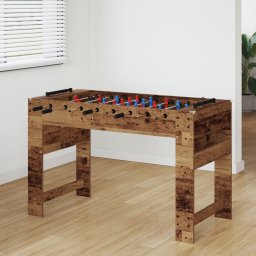 vidaXL Honkbaltafel Oudhout 125 x 60,5 x 80 cm Bewerkt hout