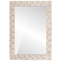 vidaXL Badkamer Spiegel Witte Was Afwerking 50 x 70 x 2,5 cm