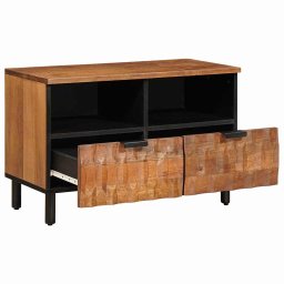 vidaXL TV-kast Acacia Bruine Afwerking 70 x 33 x 46 cm