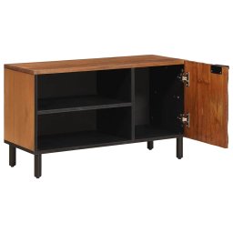 vidaXL TV-kast met opslag Acacia Bruine Afwerking 80 x 33 x 46 cm