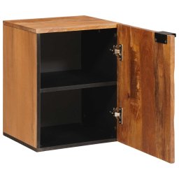 vidaXL Badkamer Hangkast Bruin 38 x 33 x 48 cm Massief Mango Hout
