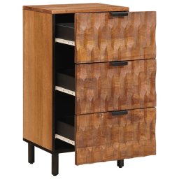vidaXL Dressoir met lade Acacia Bruine Afwerking 40 x 33 x 75 cm