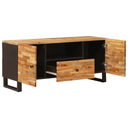 vidaXL TV-kast Bruin 105 x 33 x 46 cm Massief Mango Hout