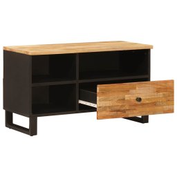 vidaXL TV-kast Bruin 80 x 33 x 46 cm Massief Mango Hout
