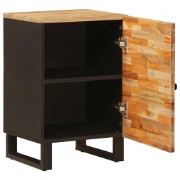 vidaXL Badkamerkast Naturel 38 x 33 x 58 cm Massief Mango Hout