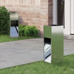 vidaXL Zonne LED Padverlichting 2 st Warmwit 18 x 18 x 50 cm