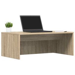 vidaXL Wandbureau Sonoma Eiken 80 x 45 x 30 cm Bewerkt hout