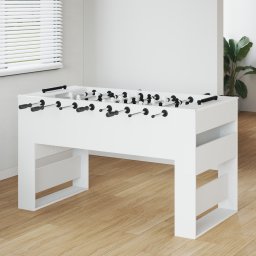 vidaXL Honkbaltafel Wit 146,5 x 74 x 85 cm Bewerkt hout