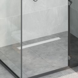 vidaXL Doucheafvoer 2-in-1 met 360° Sifon zilver 70 cm