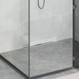 vidaXL Wandgemonteerde Douche Afvoer Zilver 60 cm Roestvrij staal 304