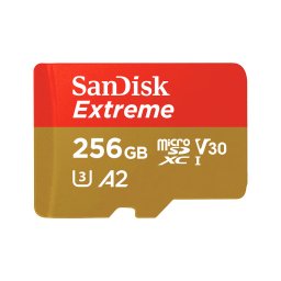 SanDisk Extreme MicroSDXC 256GB+SD Adapter