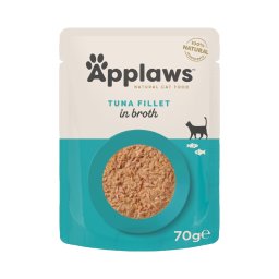 Applaws Maaltijdzakjes in Bouillon 12 x 70 g - Tonijnfilet