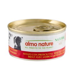 1x95g Rund met Ham Almo Nature Classic Hondenvoer