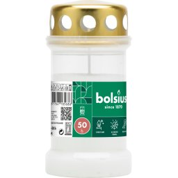 Bolsius Graflicht Wit Nr3 Met Deksel