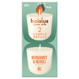 Bolsius Bergamot & Neroli Candle Refills