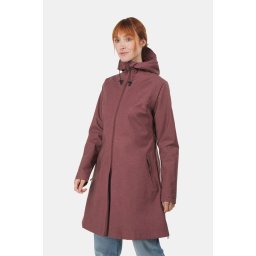 AGU Seq Rain Jacket Urban Jas Dames Rood