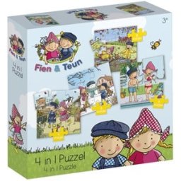 Fien & Teun - 4 In 1 Puzzel