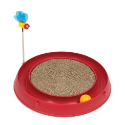 Catit Play-N-Scratch ca. Ø36xH25cm (rood)