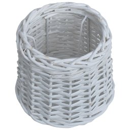 vidaXL Lampenkap 25x17 cm wicker wit