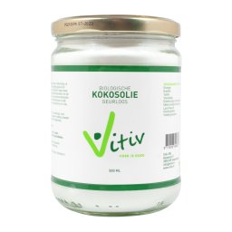 Vitiv Biologische Kokosolie Geurloos