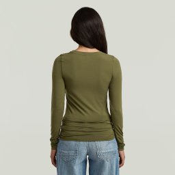 2nd Skin Longsleeve T-Shirt - Groen - Dames